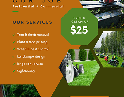 lawn care services flyers