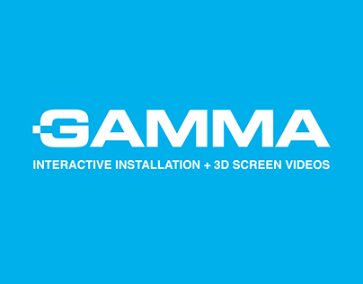GAMMA - Interactive Installation + Motion Graphics