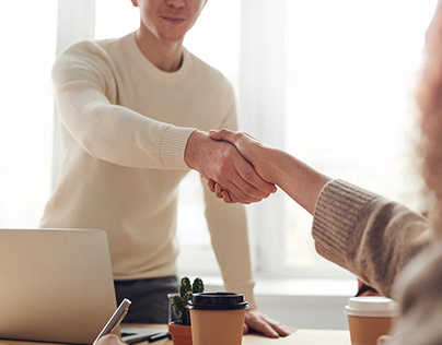 As seasoned executives can attest, a simple handshake