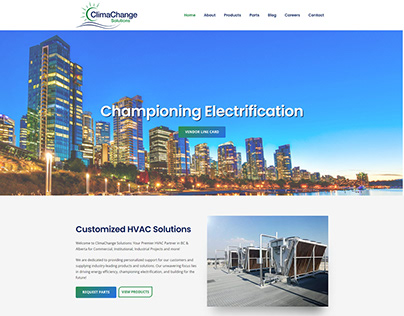 ClimaChange Solutions Website