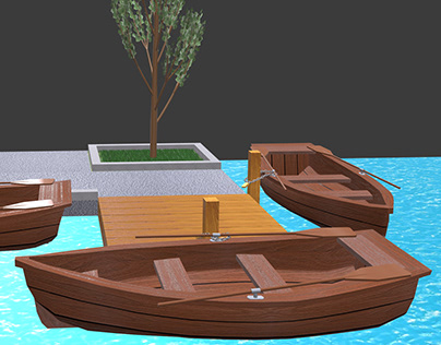 Environment Model - Boat Port