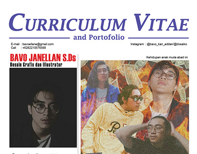 Curriculum Vitae and Portofilio