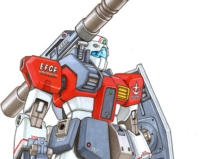 Lero's Mobilesuit Gundam Catalogue: RGC-80S GM Cannon