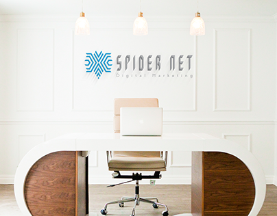 Desing logo SPIDER NET