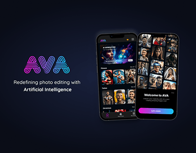 AVA - Photo editing app with AI