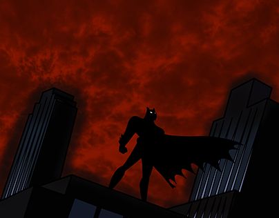 Batman Gotham Rooftop