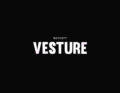 Boycott Vesture Website Concept