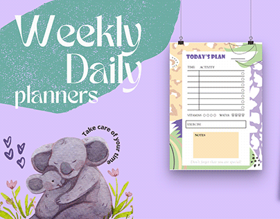 Weekly and Daily planners