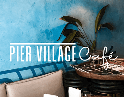 Pier Village Cafe | Logo and Signage