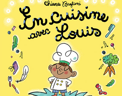 En cuisine avec Louis, children's book project