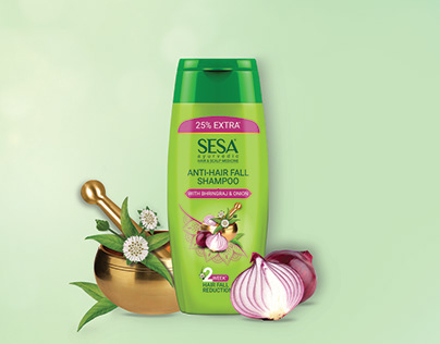 Sesa Anti-Hair Fall Shampoo - Packaging