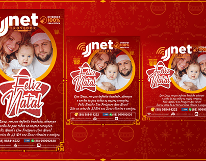 Kit mídia social JJ Net: Natal