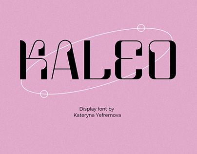 Kaleo | Display Font