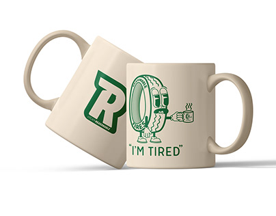 "I'm Tired" Mug Design