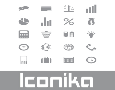 Iconika - Business and Financial Set