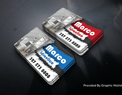 Business card for Marco Idraulico