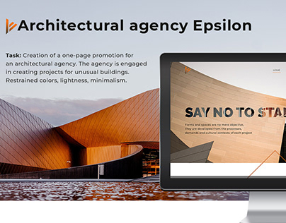 Promo site Architectural agency