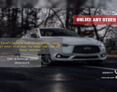 Car show advertisement
