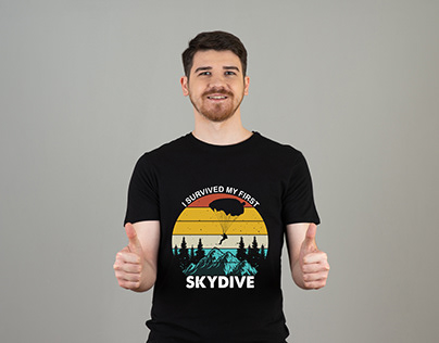 Skydive T-Shirt Design