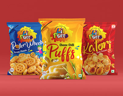 Product Packaging Design - Lil Puffs