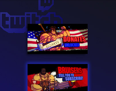 Banners for Twitch channel