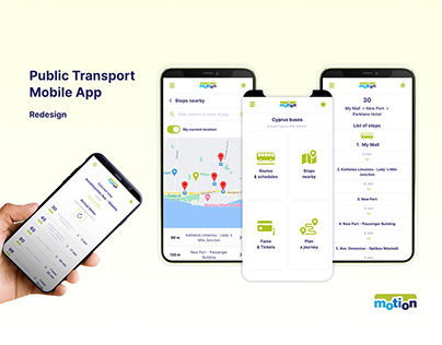 Public transport App (redesign)