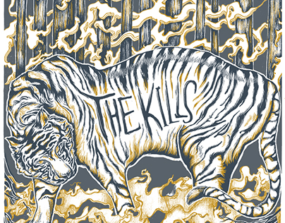 THE KILLS - Marathon Music Works Gig Poster