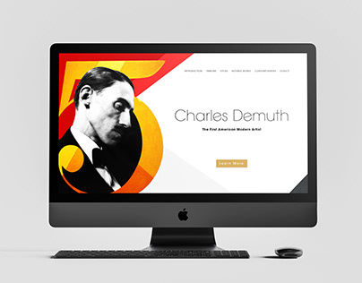 Charles Demuth Landing Page