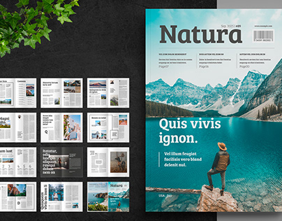 Project thumbnail - Nature Magazine