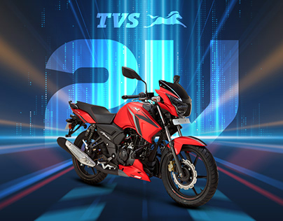 TVS Apache RTR 2V New Motorcycle