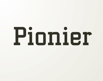 Pionier Font