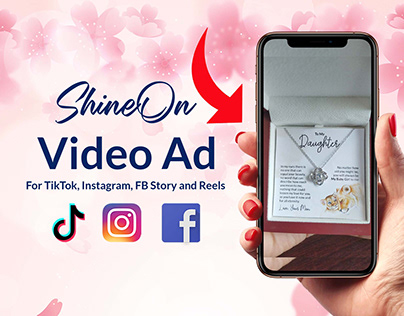 TikTok Video Ads For ShineOn Jewelry Necklace, Pendant
