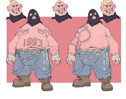 Concept art Fat man