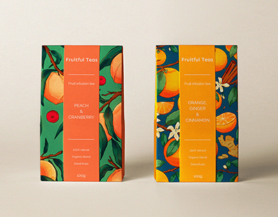 Illustrated Packaging - Tea