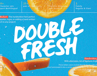 Marker Font | Double Fresh
