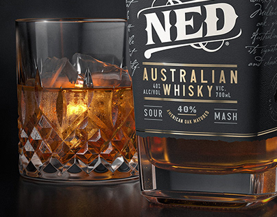 Ned Australian Whisky [Full CGI]
