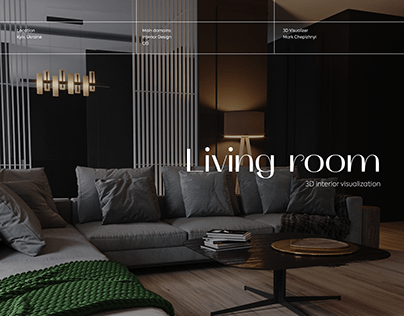 Living room | 3D Interior Visualization