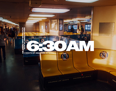 6:30AM, Staten Island Ferry