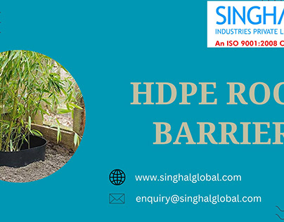 HDPE Root Barrier manufacturer - Singhal Industries