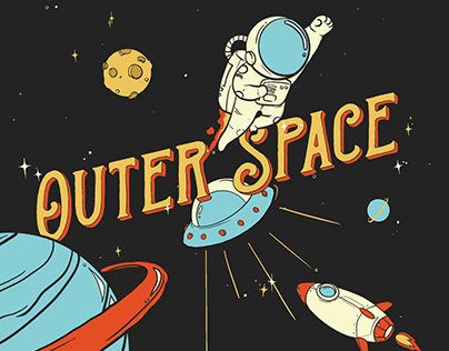 Outerspace illustration