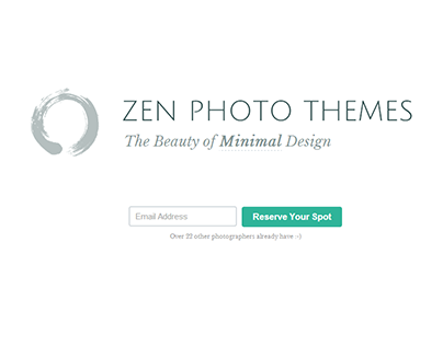 Themes for photographers | ZenPhotoThemes.net