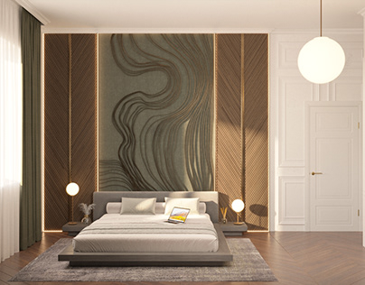 Design of warm bedroom