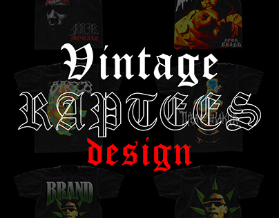 Vintage Rap Tees Design