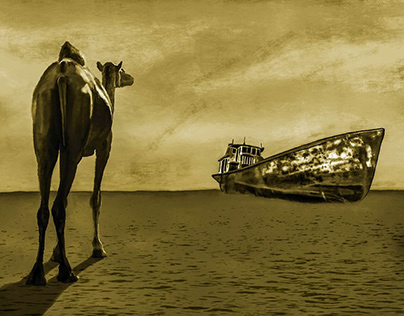 Aral Sea - Wandbild