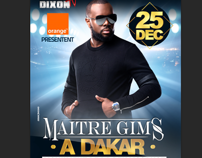 Maitre Gims a Dakar