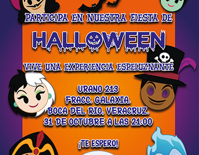 Invitación Fiesta de Halloween