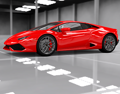 Lamborghini Huracán en Blender