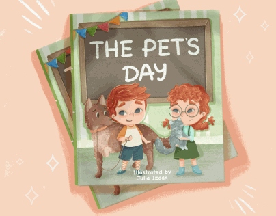 THE PET’S DAY children book illustration