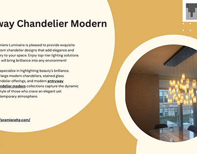 entryway chandelier modern