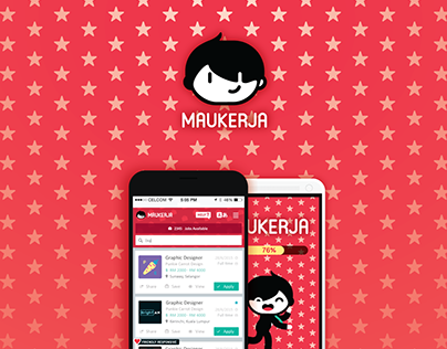 Maukerja Brand Identity and UIX Design